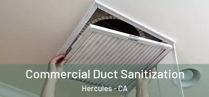 Commercial Duct Sanitization Hercules - CA
